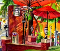 Le Vin Restaurant Cafe, Old Town St. Charles 